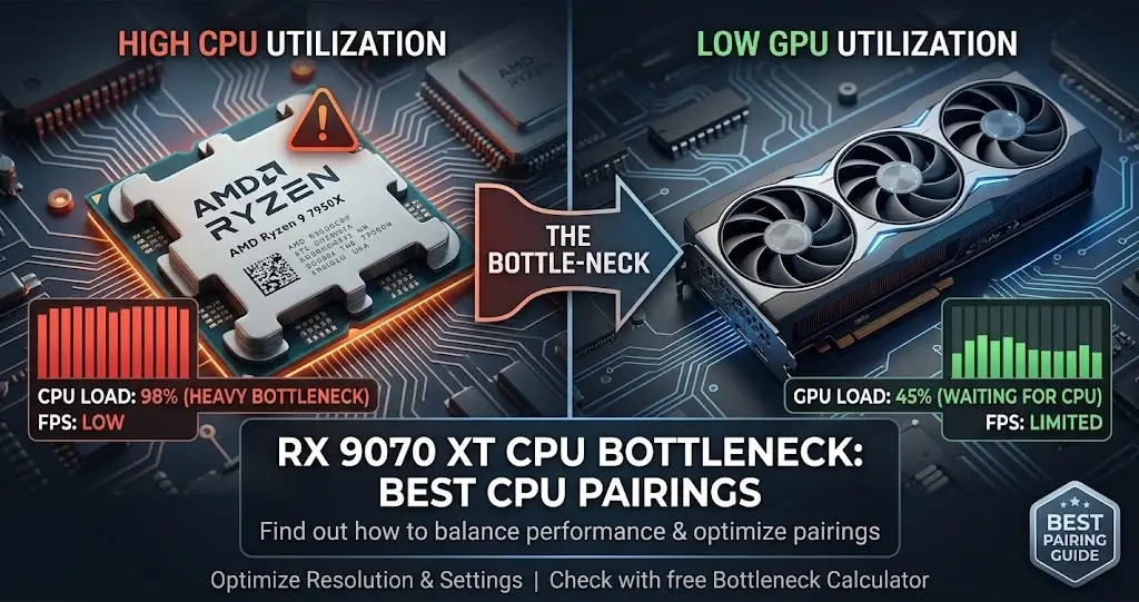RX 9070 XT CPU Bottleneck: Best CPU Pairings